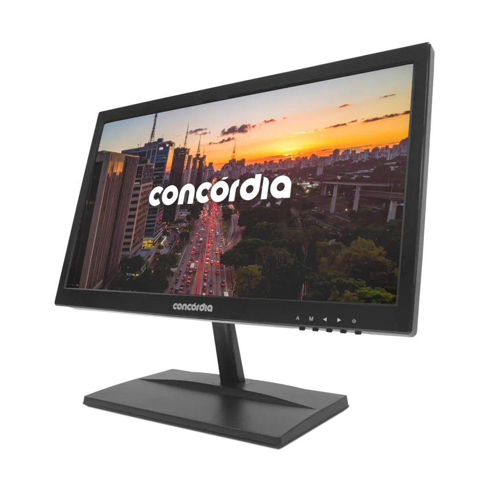 Imagem 3 de 5 do produto Monitor Concórdia Empresarial E197 19,5 " LED HDMI Vga Vesa