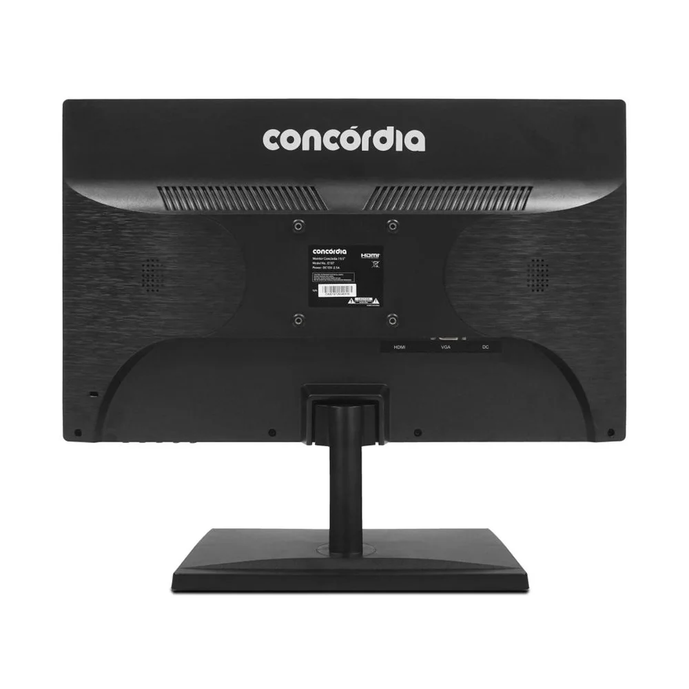 Imagem 5 de 5 do produto Monitor Concórdia Empresarial E197 19,5 " LED HDMI Vga Vesa