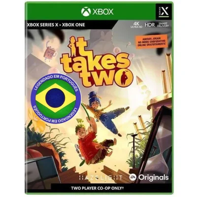 It Takes Two XBOX Series X E One Mídia Física Novo Lacrado