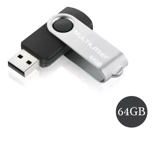 Imagem 3 de 3 do produto Pen Drive 64gb Twist 64 Gigas Pendrive