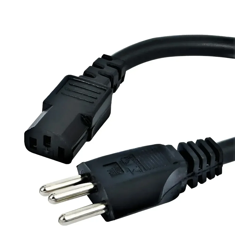 Imagem 2 de 3 do produto Cabo De Força  Tripolar 10 Amp Bitola  1,5mm  3 Metros