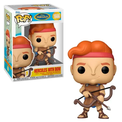 Boneco Funko Pop! Disney Hércules - Hércules Com Arco
