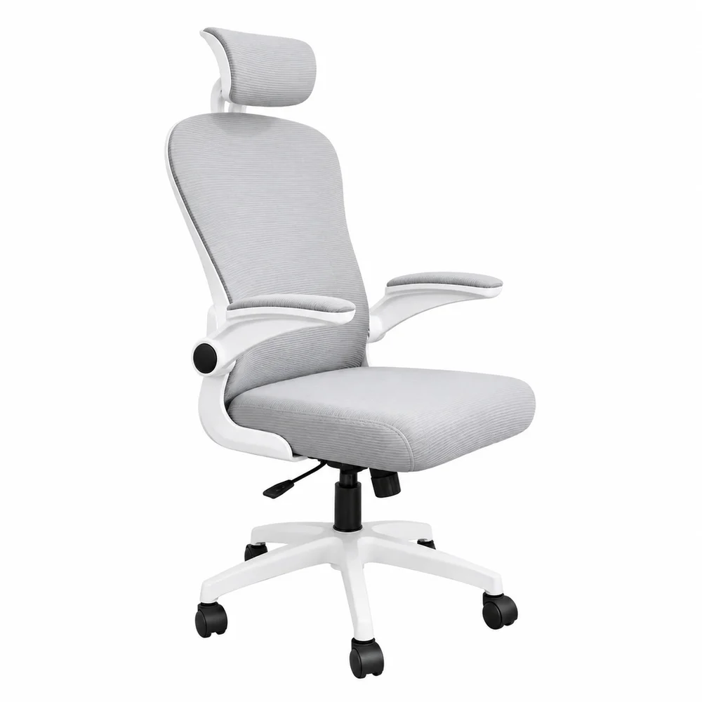 Cadeira Escritório Ergonômica Presidente Apoio Cabeça Ajustável Lombar Regulável Reclinável Oia-8554 Cadeira Escritório Ergonômica Presidente Apoio Cabeça Ajustável Lombar Regulável Reclinável Oia-8554