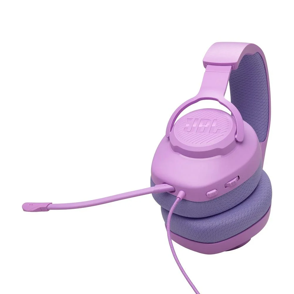 Imagem 4 de 5 do produto Fone Headset Gamer Jbl Quantum 100m2, Roxo, Jblqtum100m2purbr