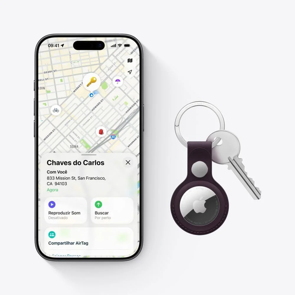 Imagem 3 de 4 do produto Apple Airtag Localizador (4 Und) Mfea4 2ª Geração