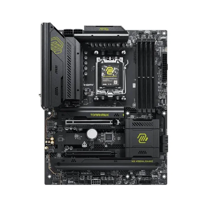 Imagem 2 de 5 do produto Placa Mãe Msi Mag B850 Tomahawk Wifi Am5 4xDDR5 Chipset Amd B850 Atx