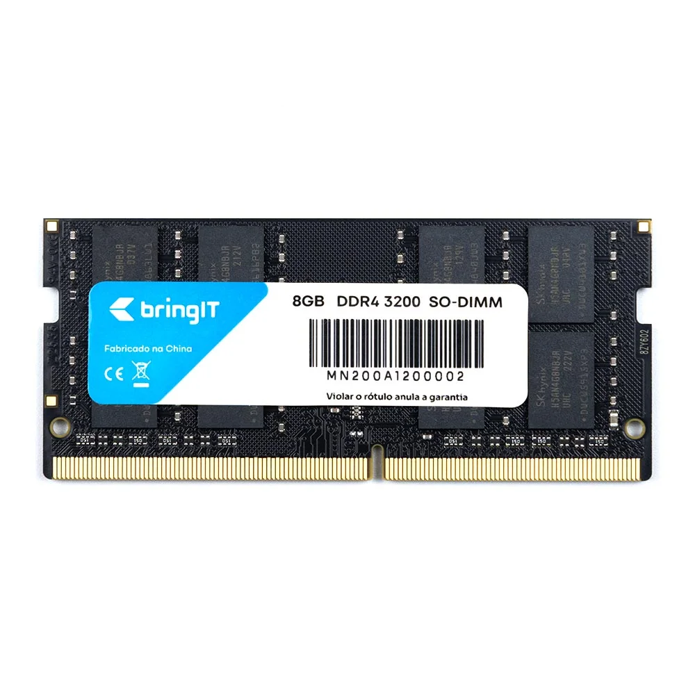 Imagem 2 de 5 do produto Memória Ram Bringit Para Notebook 8GB Ddr4 3200mhz