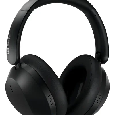 Headphone Basike Ba-fon192 Bluetooth Over-ear Com Anc, Microfone E 30h De Bateria Preto