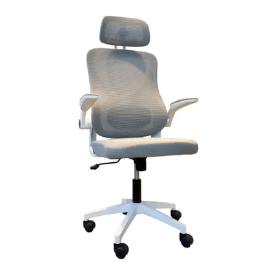 Cadeira De Escritório Oficial Presidente Ultra Executiva - Cinza - 1 — foto 2