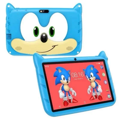 Tablet Infantil Sonic 2030 Android 12 Tela 7" 4gb Ram 64gb Wi-fi Bluetooth Controle Parental Azul