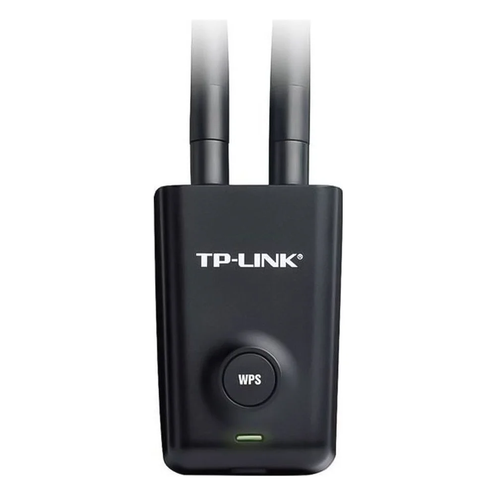 Imagem 3 de 3 do produto Adaptador Usb Wi-fi Tp-link Tl-wn8200nd 300mbps 2.4ghz 5dbi Antena Externa Compatível WINDOWS E Mac