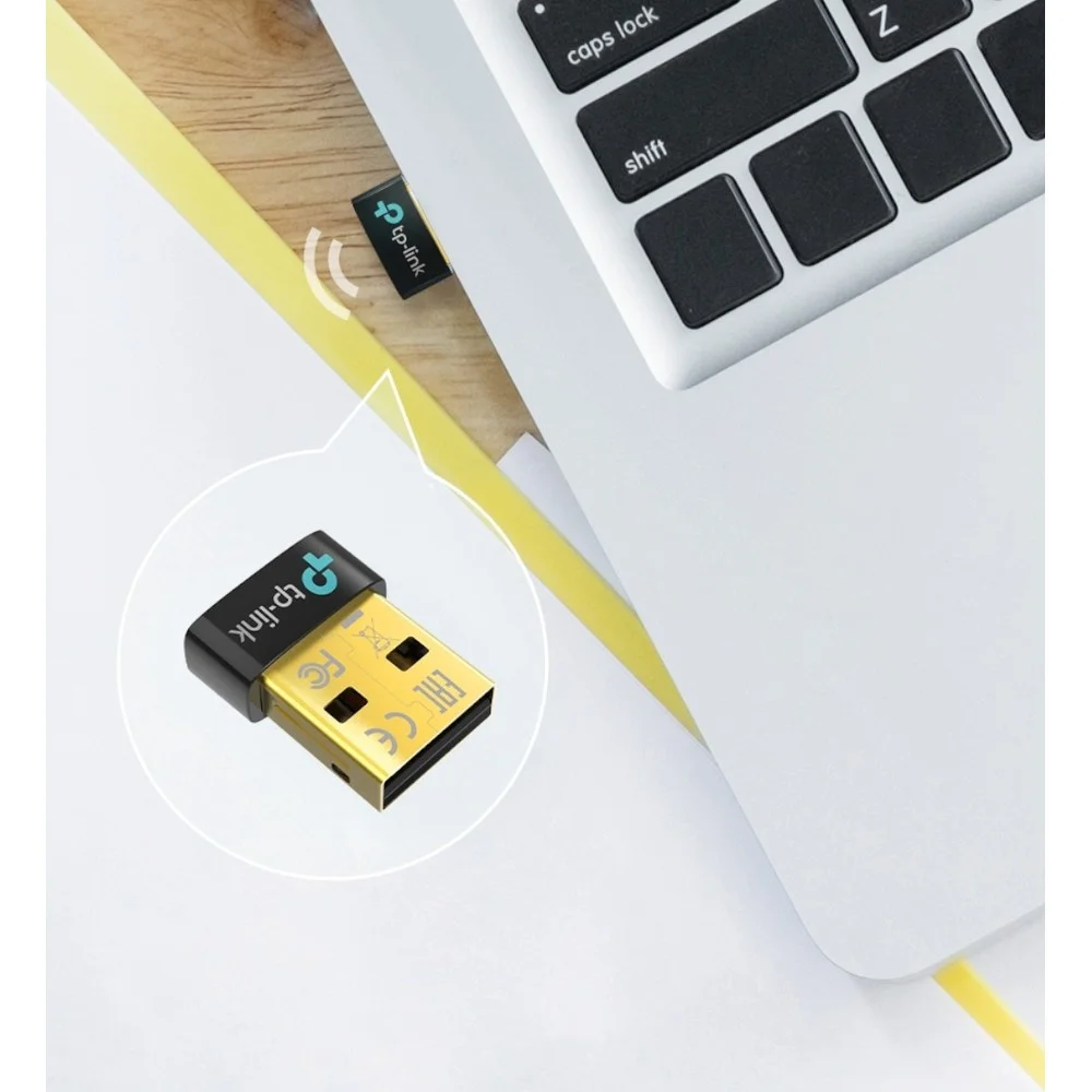 Imagem 3 de 3 do produto Adaptador Nano Bluetooth Tp-link Ub5a Usb 2.0 Versão 5.4 Compacto Conectividade Rápida Plug And Play