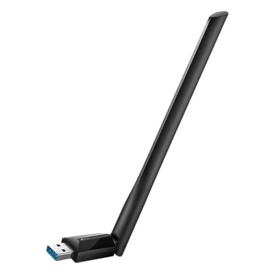 Adaptador Wi-fi Tp-link Archer T3u Plus Ac1300 Dual Band Usb 3.0 5ghz 867mbps 2.4ghz 400mbps Antena Externa Compatível WINDOWS Mac