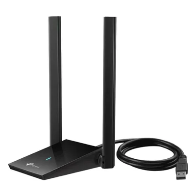 Adaptador Usb Wi-fi 6 Tp-link Archer Tx20u Plus Ax1800 Dual Band Antenas Externas 1800mbps Bluetooth 5.0 Compatível WINDOWS