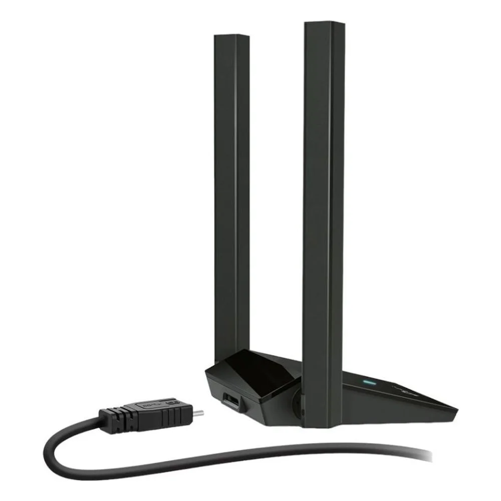 Imagem 3 de 3 do produto Adaptador Usb Wi-fi 6 Tp-link Archer Tx20u Plus Ax1800 Dual Band Antenas Externas 1800mbps Bluetooth 5.0 Compatível WINDOWS