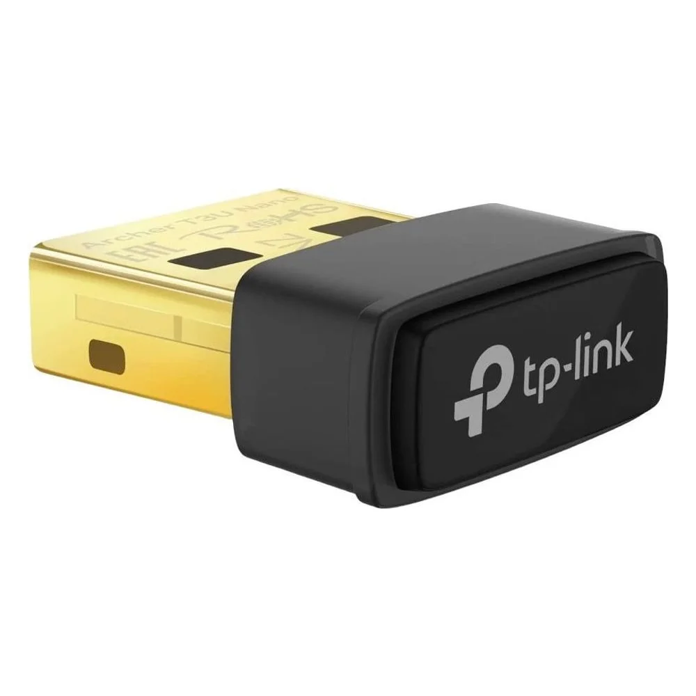 Imagem 3 de 3 do produto Adaptador Usb Wi-fi Tp-link Archer T3u Nano Ac1300 Dual Band Mu-mimo 5ghz 867mbps 2.4ghz 400mbps Compacto