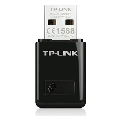 Adaptador Usb Tp-link Tl-wn823n 300mbps Mini Wireless 802.11n Compacto Antena Interna Plug And Play