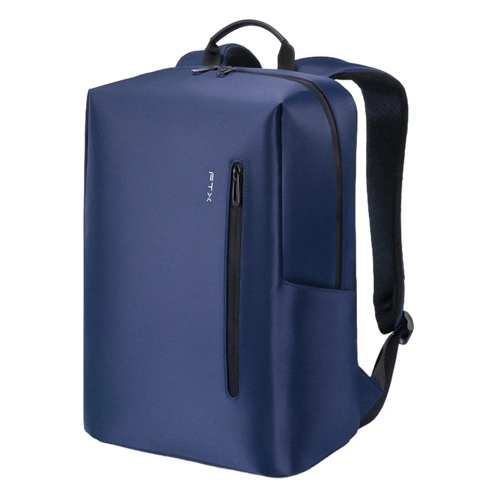 Imagem 2 de 3 do produto Mochila Para Notebook Ftx One-bk 15.6" Azul Impermeável Compartimentos Ergonomica Estilo Casual