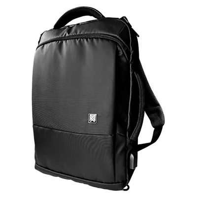 Mochila Para Notebook Klip Xtreme Bizman Knb-895 15.6" Preta Compartimentos Ergonomica Resistente À Água Ajustável Transporte Seguro
