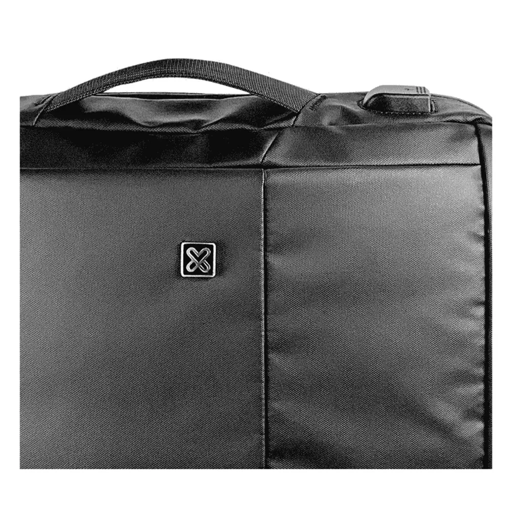 Imagem 2 de 3 do produto Mochila Para Notebook Klip Xtreme Bizman Knb-895 15.6" Preta Compartimentos Ergonomica Resistente À Água Ajustável Transporte Seguro