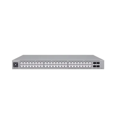 Switch Unifi Ubiquiti Pro Max 48 Poe + 4 Portas Sfp+ 10g Layer 3 - Usw-pro-max-48-poe 720w