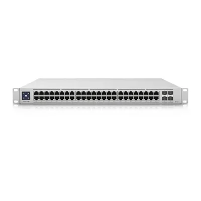 Switch Unifi Ubiquiti Enterprise 48 Portas Rj45 + 4 Portas Sfp+ 10g Layer 3 - Usw-enterprise-48-poe 720w