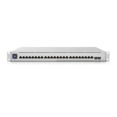 Switch Unifi Ubiquiti Enterprise 24 Portas Rj45 + 2 Portas Sfp+ 10g Layer 3 - Usw-enterprise-24-poe 400w