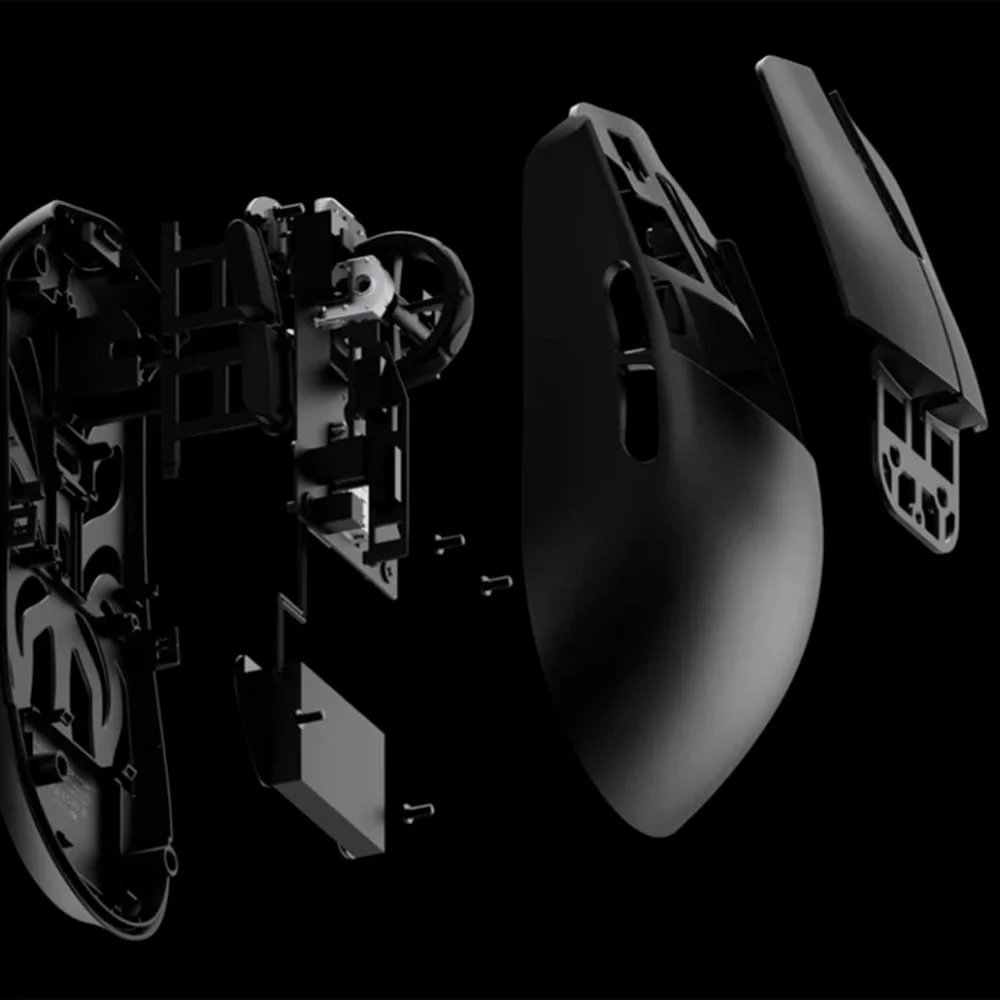 Imagem 3 de 5 do produto Mouse Ying Mg Em Magnésio Preto - Wlmouse N/a