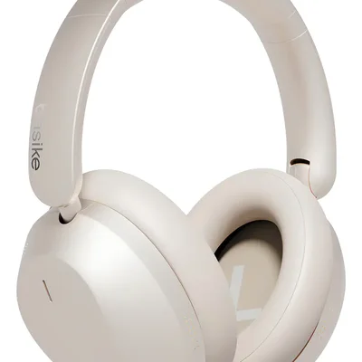 Fone De Ouvido Basike Ba-fon192 Bluetooth Over-ear Com Cancelamento De Ruído E Microfone Branco