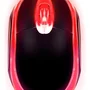 Mouse Óptico Anxin B100 Preto Usb Fio 800dpi 3 Botões Ergonomico