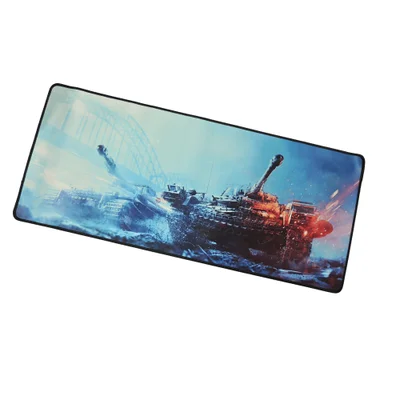 Mouse Pad Gamer Grande 70x30 Cm Estampa Tanque 2 El-2210