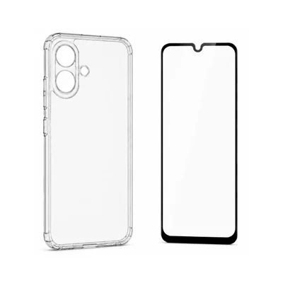 Capinha + Película Para Galaxy A07 Frontal 3d Vidro Temperado