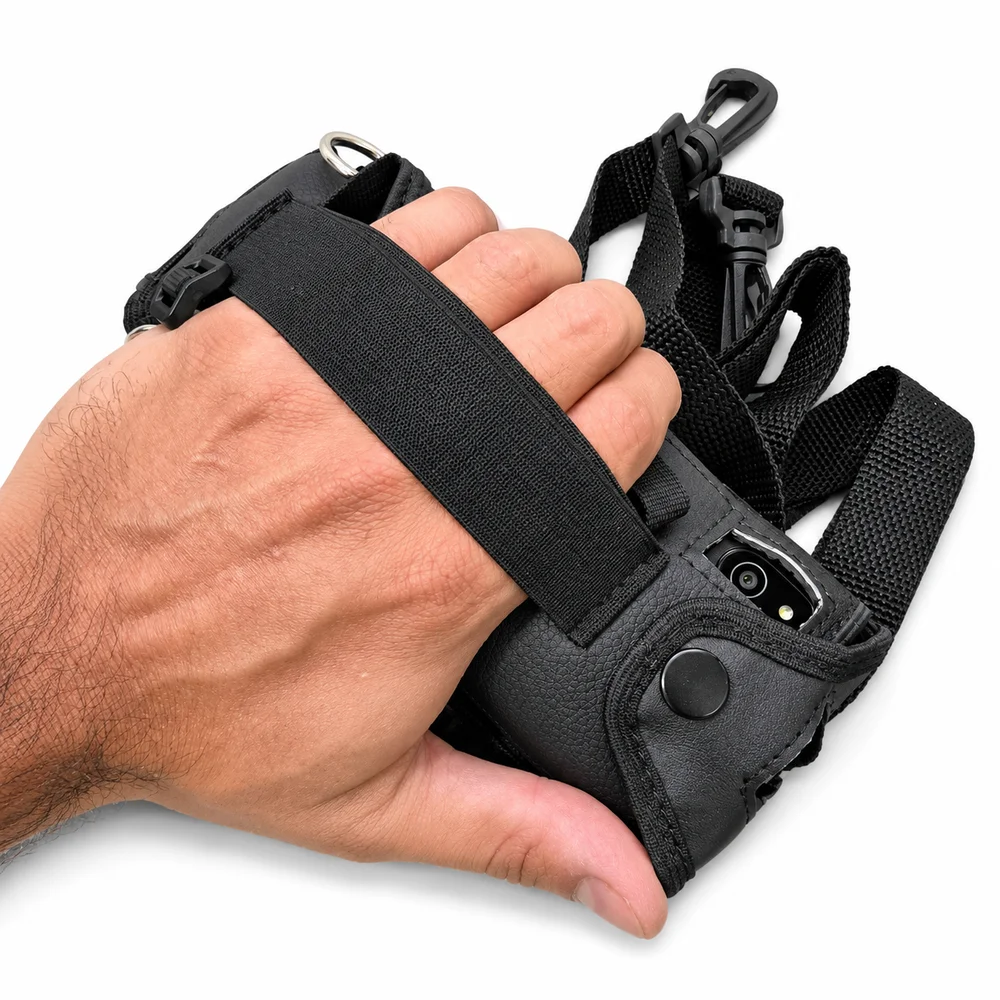 Imagem 3 de 4 do produto Capa Para Urovo Ct48 E Dt40 Lite Couro Sintético Protetora