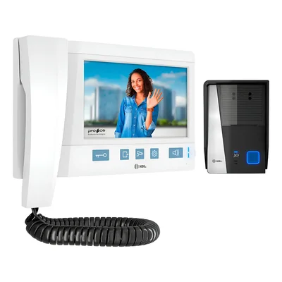 Porteiro Residencial Eletrônico Hdl Advance Branco