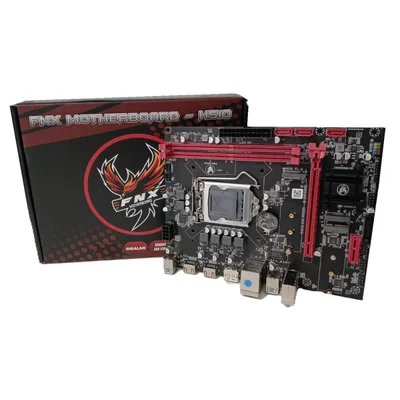 Placa Mãe Fnx H510, Chipset H510, Intel LGA  1200, Matx, Ddr4, 2x HDMI 1x Dp - Fnxpm/h510