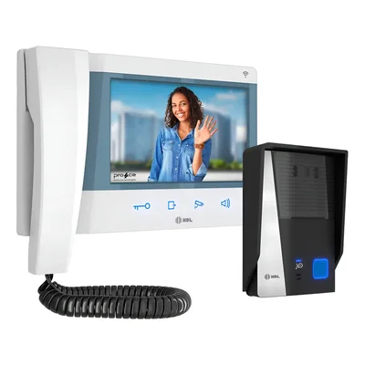 Porteiro Eletrônico Com Vídeo Hdl Connect 7 " Wi-fi