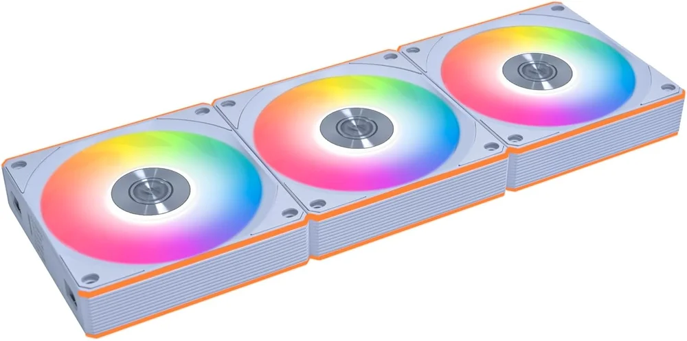 Kit 3 Fans Lian Li Uni Fan Cl Wifi Reverse Blade 12rcl1w3w 4