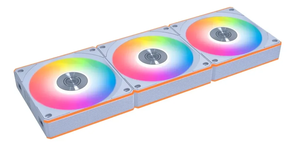 Kit 3 Fans Lian Li Uni Fan Cl Wifi Reverse Blade 12rcl1w3w 8