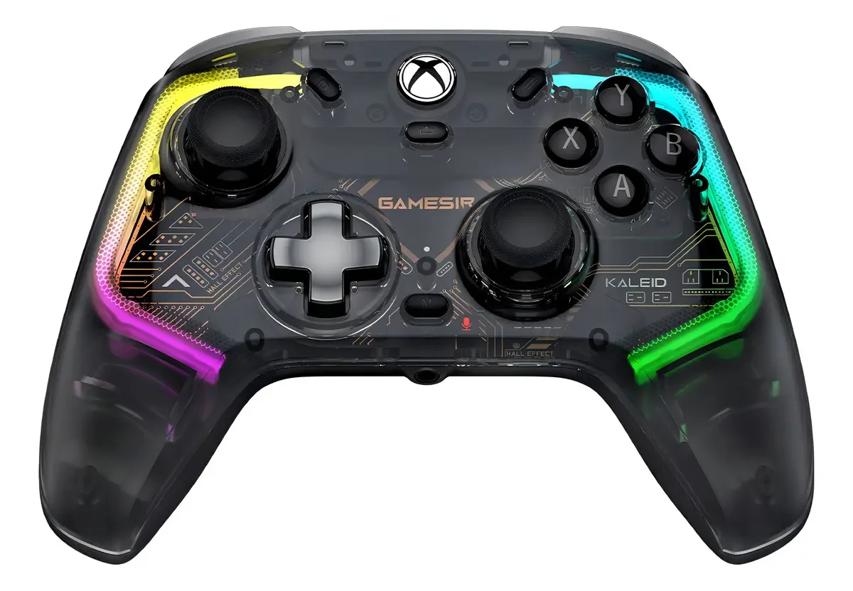 Controle Gamesir Kaleid K1 Wired Para XBOX E PC RGB Hall Effect