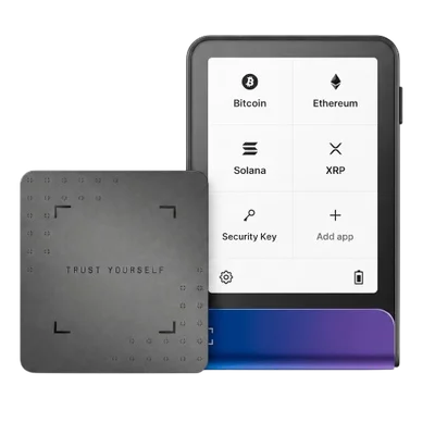 Ledger Flex — Hardware Wallet com Tela E Ink Touch, Bluetooth e USB-C — Carteira Cripto — Neptune Blue