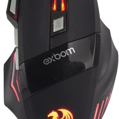 Mouse Gamer RGB 3200 Dpi Com 7 Botões Programáveis