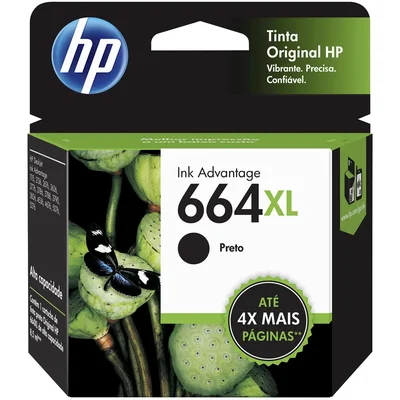 Cartucho Hp 664xl Black - Promo