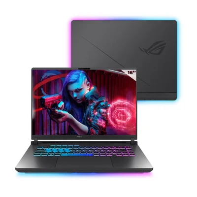 Notebook Asus Rog Strix G615jpr-s5001w Gaming - Intel i9 14900hx, 64gb, SSD 1TB, Geforce RTX 5070, Tela 16 MiniLED 240hz, WINDOWS 11 - Eclipse Gray