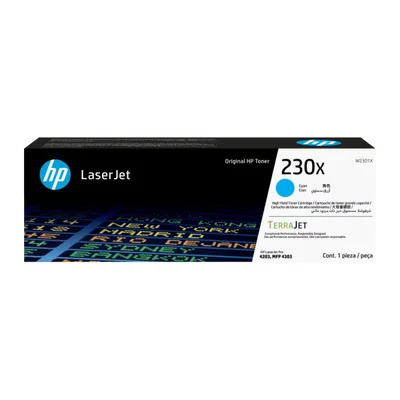Toner Compatível Hp W2301x 230x Ciano - Hp Laser 4203cdn, 4203dn, 4203dw, 4303dw, 4303fdn, 4303fdw