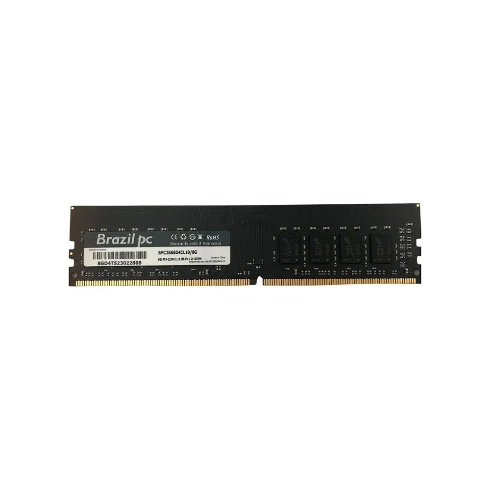 Memória Ram Ddr4 8GB 2666mhz Brazil PC