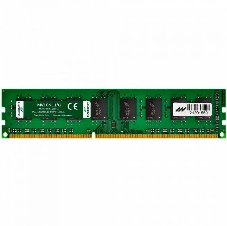 Memoria Ddr3 8GB 1600mhz Macrovip Memoria Ddr3 8GB 1600mhz Macrovip