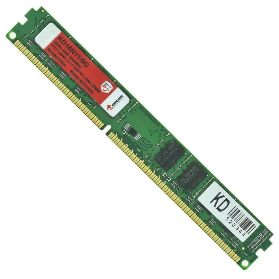 Imagem 2 de 5 do produto Memoria Ddr3 8GB 1600mhz Keepdata Kd16n11/8g