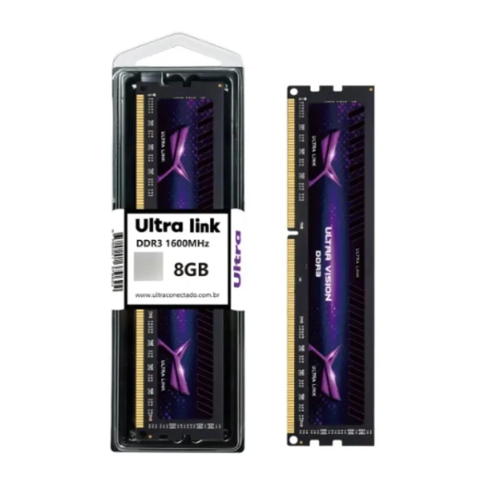 Imagem 2 de 5 do produto Memória Ddr3 8GB 1600mhz Ultra Link