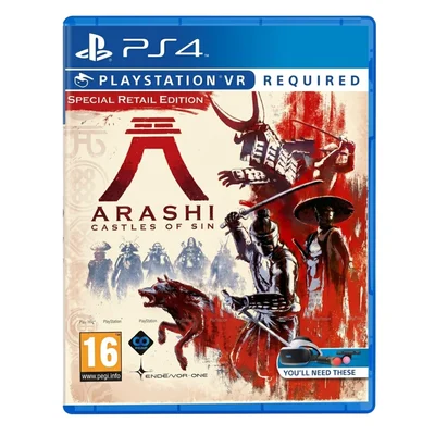 Jogo Arashi: Castles Of Sin (vr) Ps4 Europeu