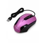 Mouse Renux Rosa Com Fio Usb, 1200 Dpi, 3 Botões Re-mou-517